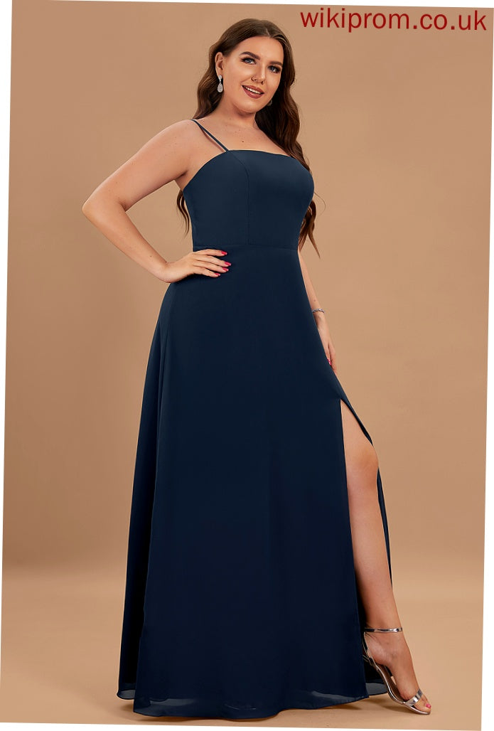 Dresses Addison Chiffon A-line Formal Dresses Neck Square