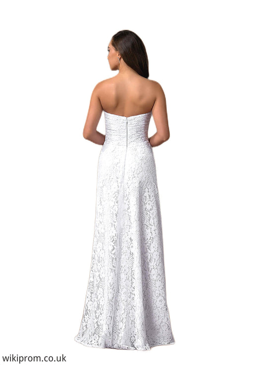 Alexandria A-Line Lace Floor-Length Dress SWKP0020093