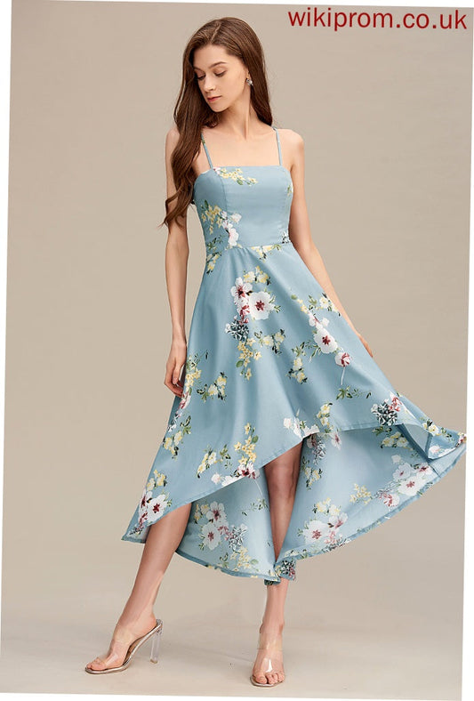 A-line Dresses Neck Hazel Square Formal Dresses