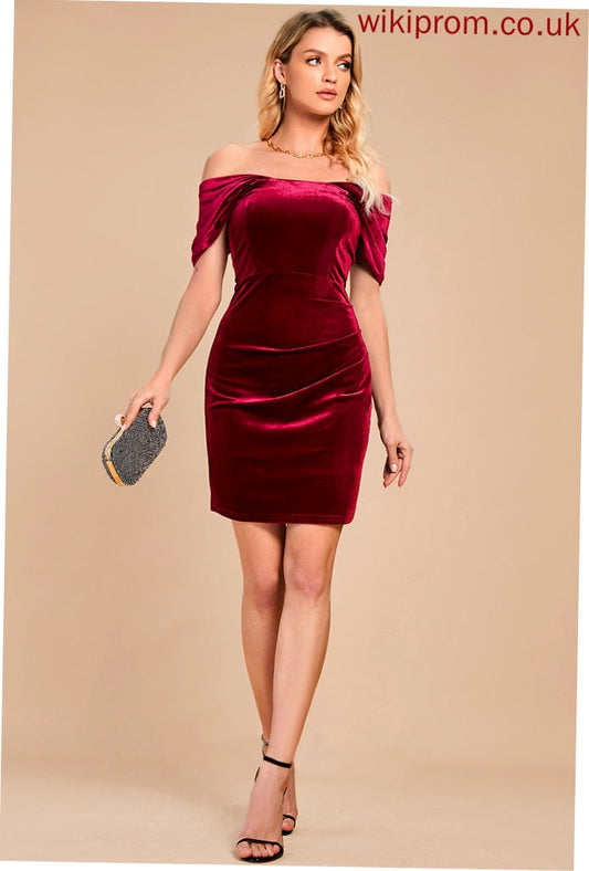 Short/Mini Dress Homecoming Off-the-Shoulder Homecoming Dresses Holly