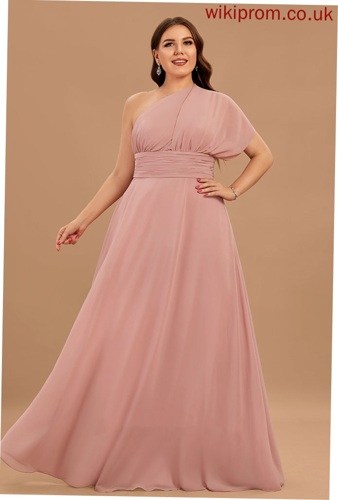 Shoulder Formal Dresses Halter V-Neck Eileen One Dresses A-line Chiffon