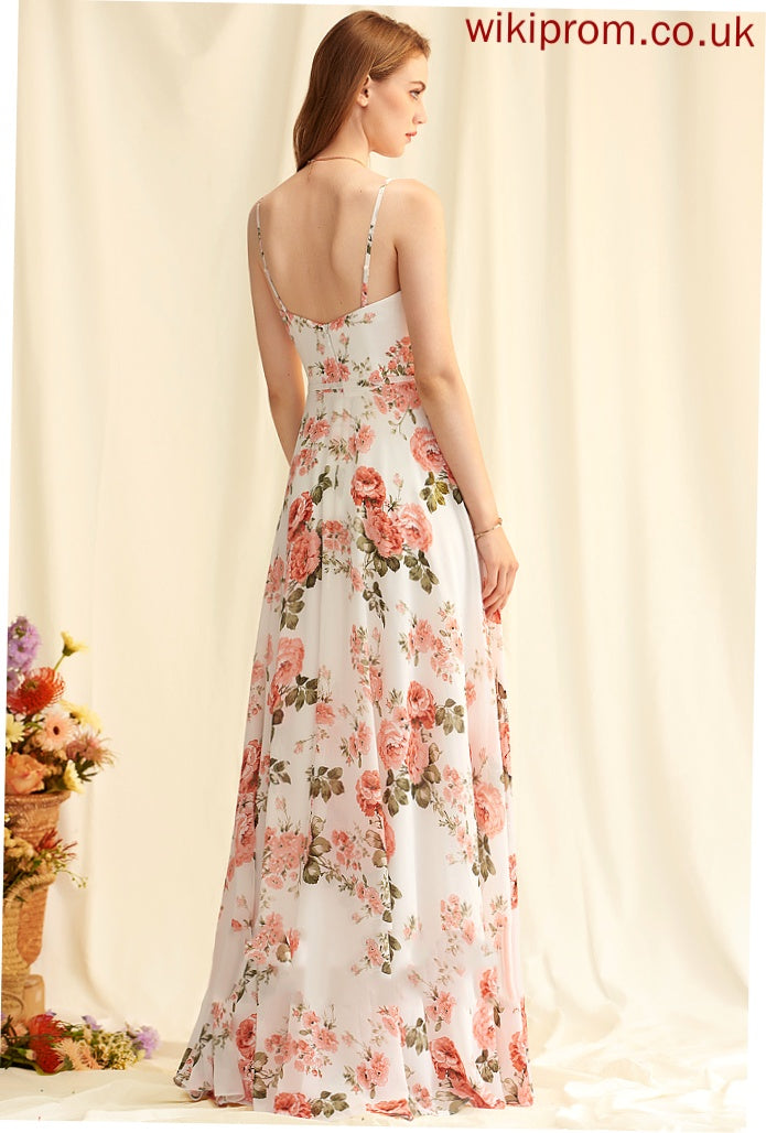 Formal Dresses Serenity A-line Chiffon V-Neck Dresses