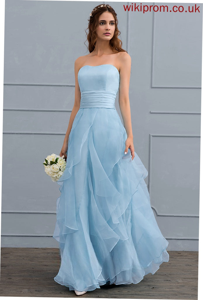 Ruffles Charmeuse Lucia Floor-Length With Wedding Organza A-Line Sweetheart Wedding Dresses Dress Cascading