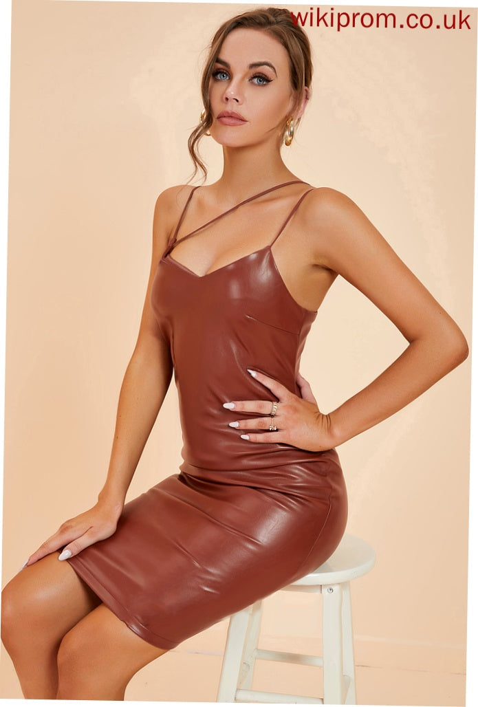 Short/Mini Homecoming Homecoming Dresses Judy V-neck Dress