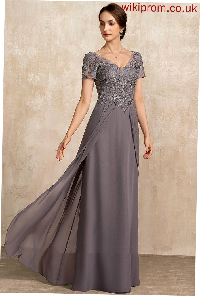 Dresses Formal Dresses Chiffon V-Neck Janey Lace A-line