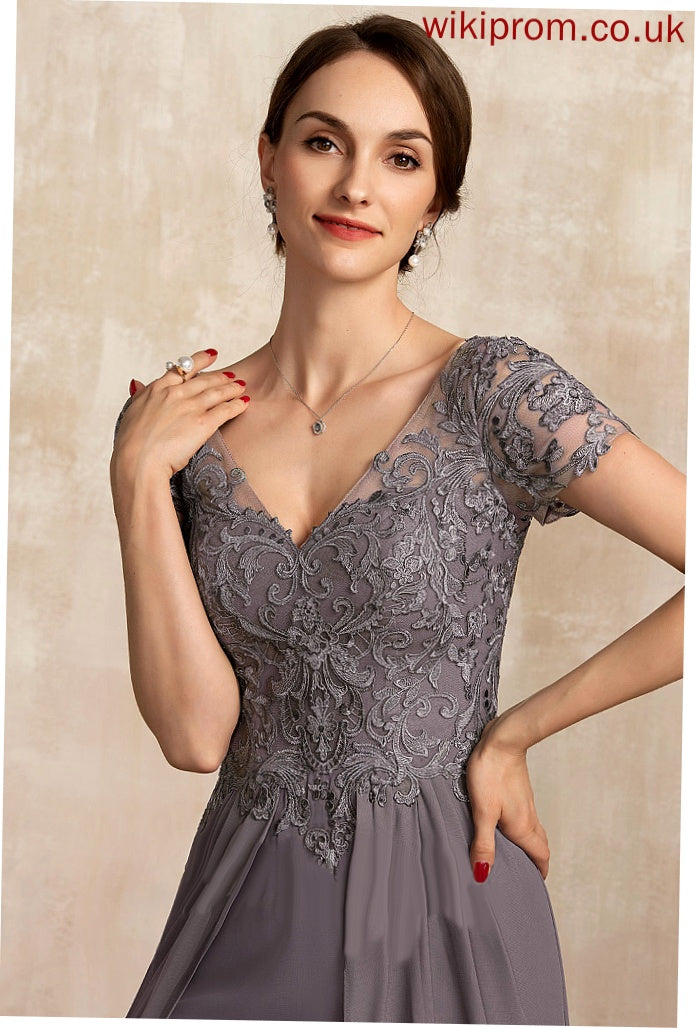 Dresses Formal Dresses Chiffon V-Neck Janey Lace A-line