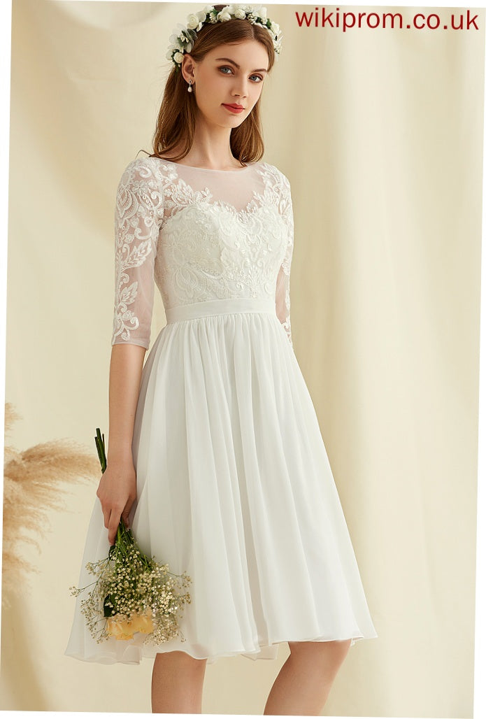 Formal Dresses A-line Dresses Chiffon Rowan Lace