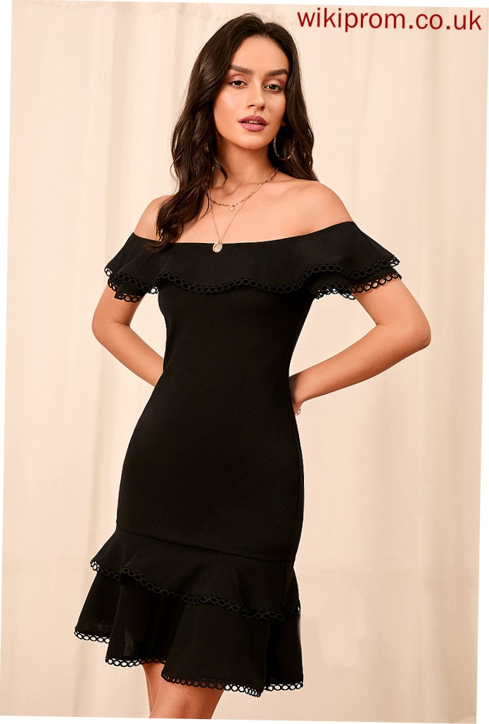 Dress Homecoming Dresses Short/Mini Off-the-Shoulder Clare Homecoming