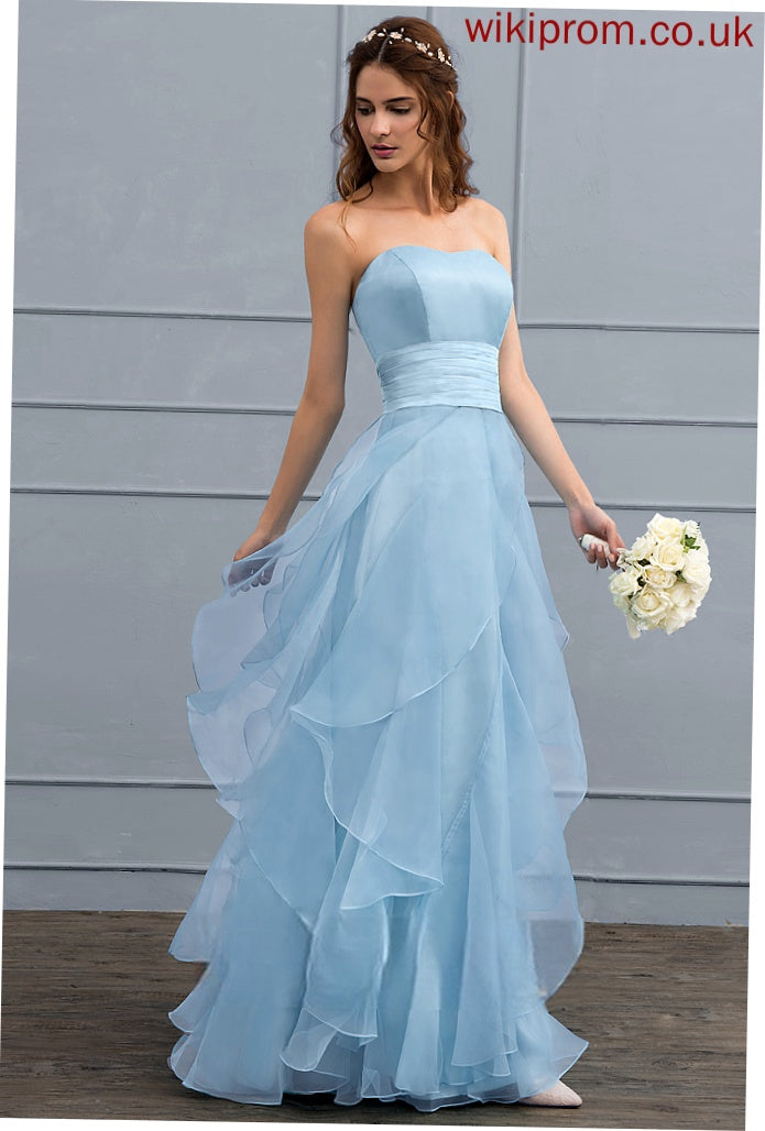 Ruffles Charmeuse Lucia Floor-Length With Wedding Organza A-Line Sweetheart Wedding Dresses Dress Cascading