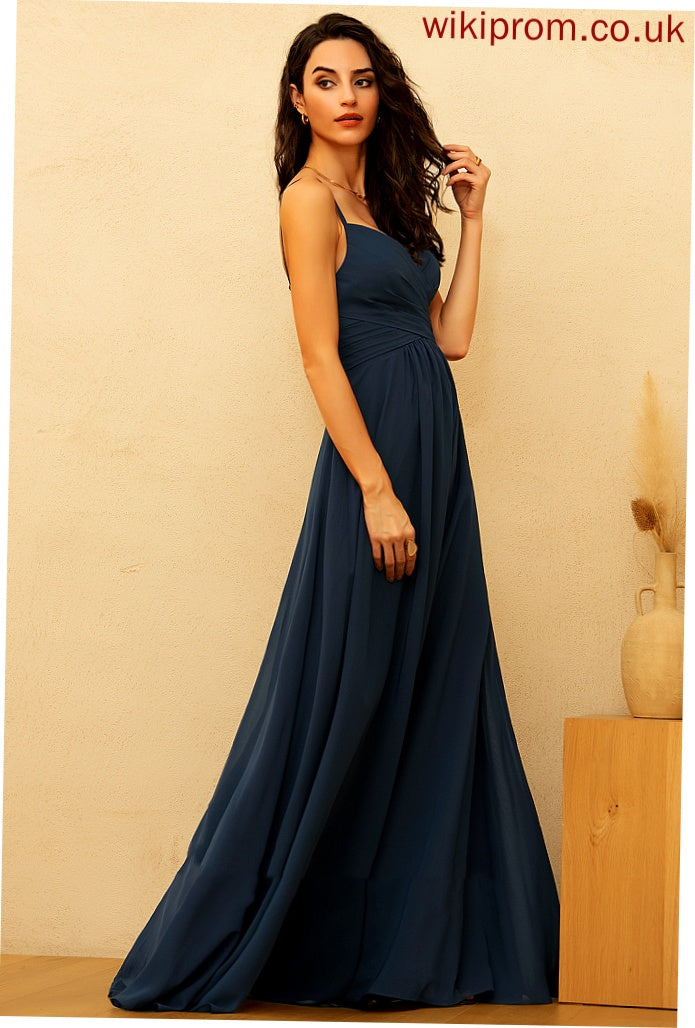 Chiffon Dresses V-Neck Formal Dresses Tianna A-line