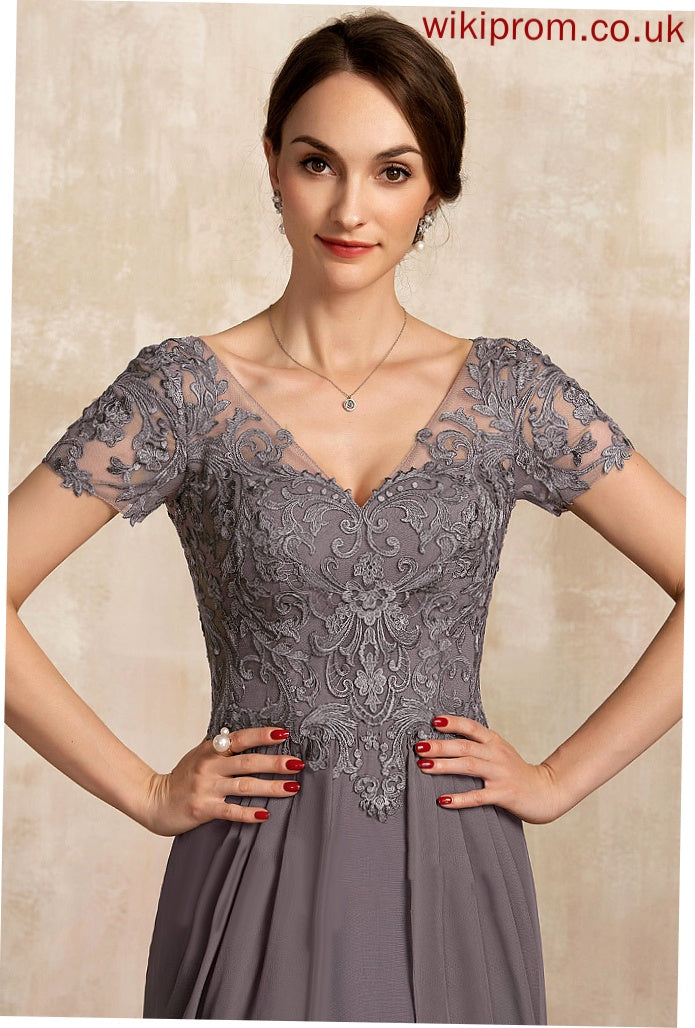 Dresses Formal Dresses Chiffon V-Neck Janey Lace A-line