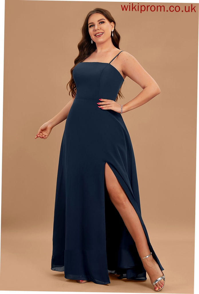 Dresses Addison Chiffon A-line Formal Dresses Neck Square