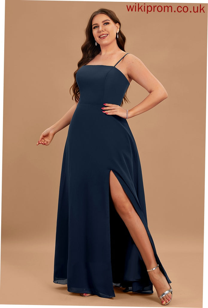 Silhouette Square Floor-Length A-Line Neckline Length Straps&Sleeves Fabric Meredith A-Line/Princess Natural Waist V-Neck Bridesmaid Dresses