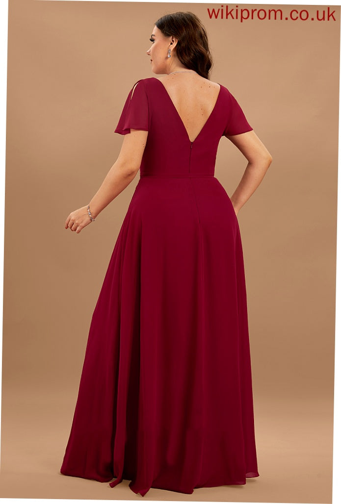 Marlee A-line Dresses Formal Dresses V-Neck Chiffon