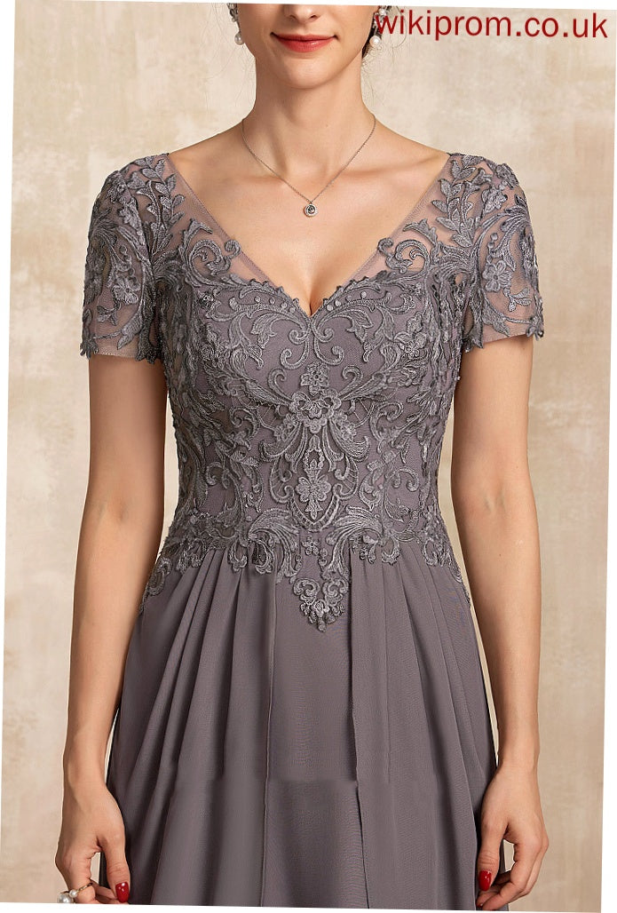 Dresses Formal Dresses Chiffon V-Neck Janey Lace A-line