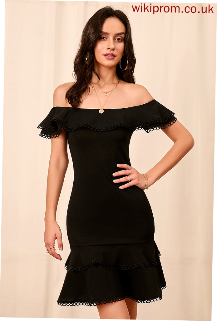 Dress Homecoming Dresses Short/Mini Off-the-Shoulder Clare Homecoming