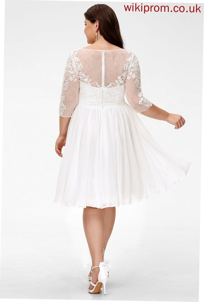 Formal Dresses A-line Dresses Chiffon Rowan Lace