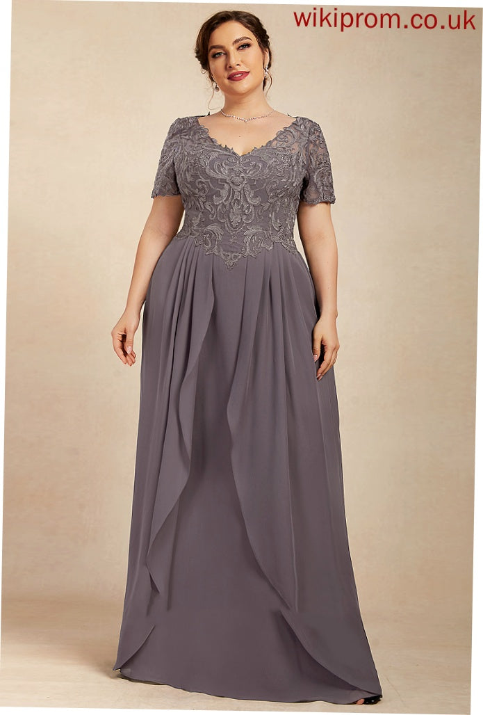 Dresses Formal Dresses Chiffon V-Neck Janey Lace A-line