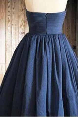 Homecoming Dress Navy Blue Homecoming Dresses Tulle Homecoming Dress Party Dresses WK922