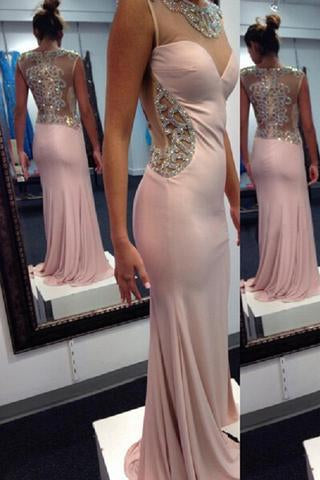 Sexy Prom Dress Chiffon Mermaid Evening Dress Long Evening Gown Prom Dresses WK389